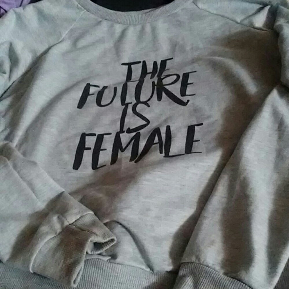 The future is female long sleeve top